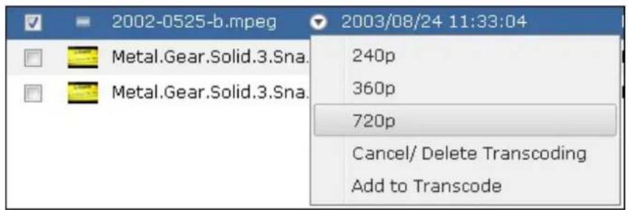 QNAP TS-419P II - Playing media files - 1