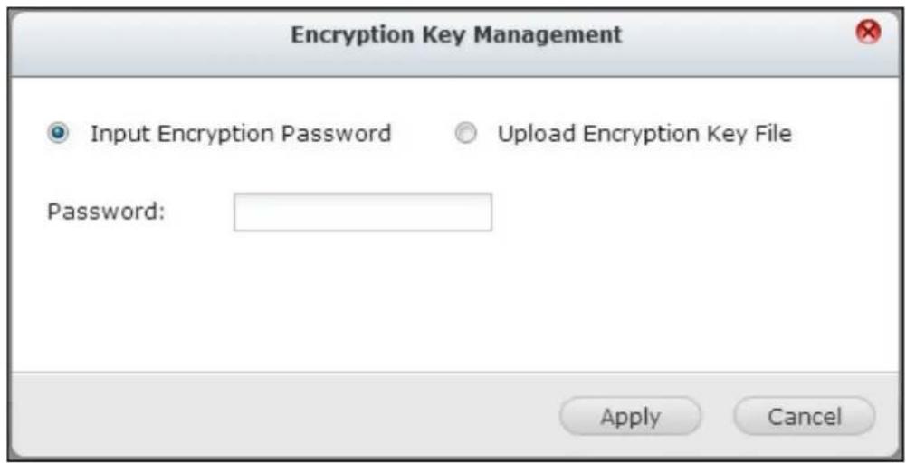 QNAP TS-419P II - Unlock a disk volum e m anually - 3