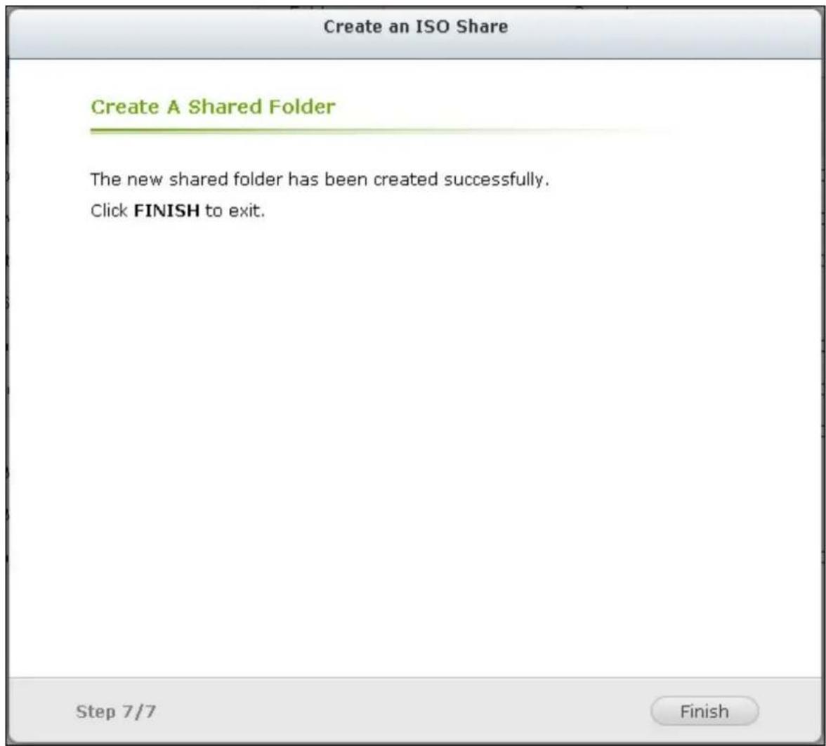 QNAP TS-419P II - ISO Shared Folders - 6