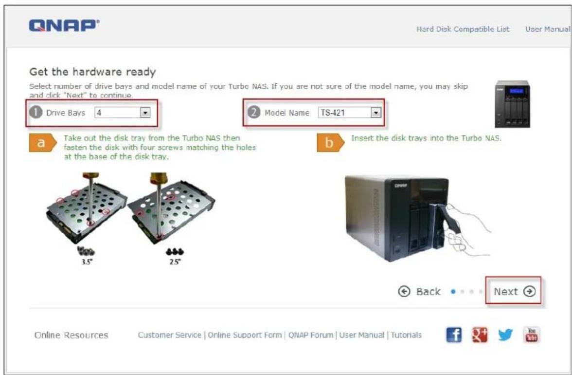 QNAP TS-419P II - Software Installation - 3