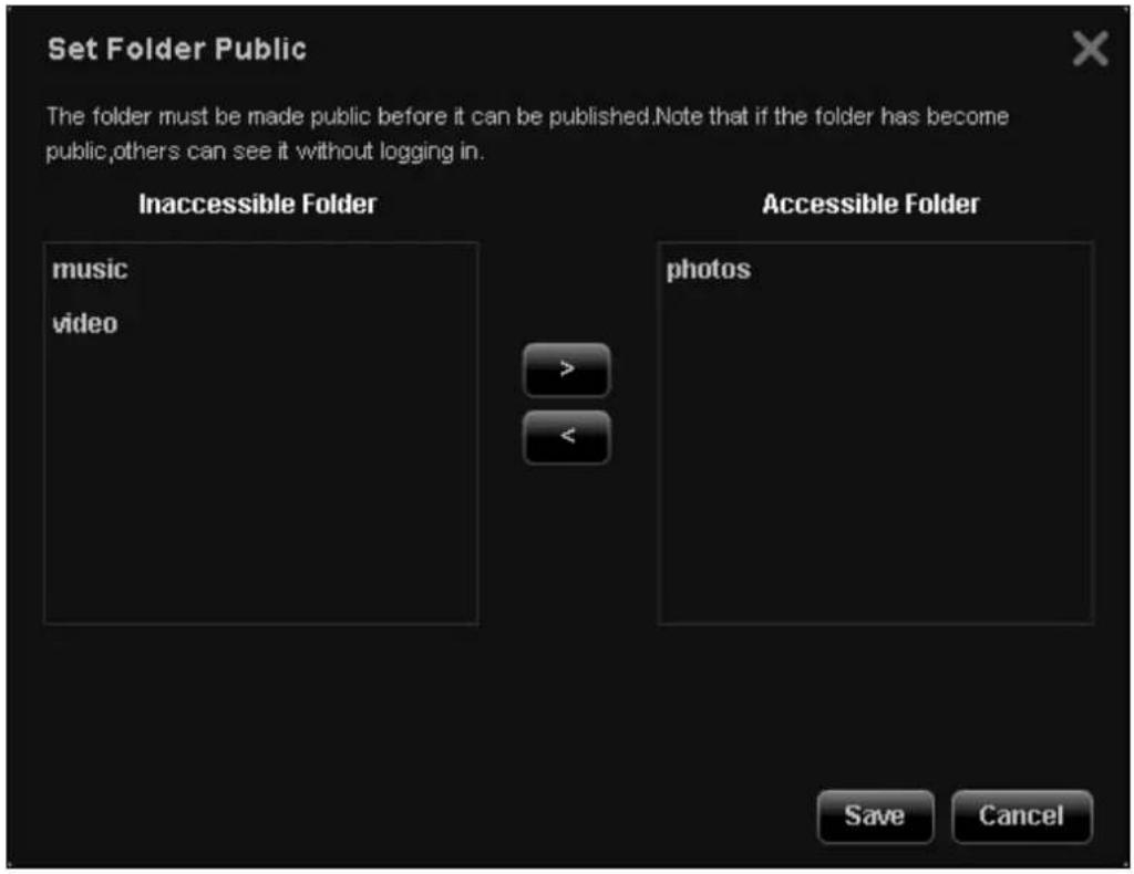 QNAP TS-419P II - Setting Folder Public - 1