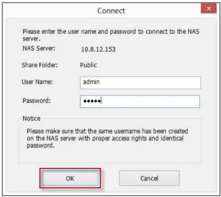 QNAP TS-419P II - Connect to the shared folders of the NAS by using the QNAP Qfinder: - 3