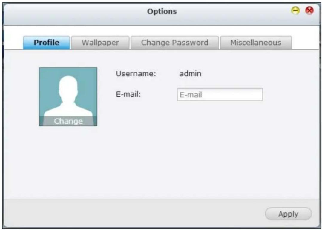 QNAP TS-419P II - Personal Setting - 2