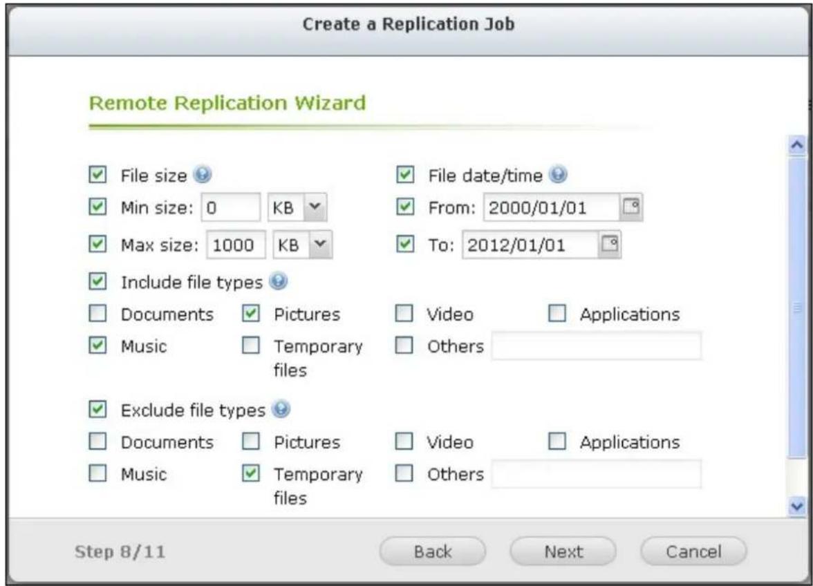 QNAP TS-419P II - Remote replication to NAS with RTRR service - 6