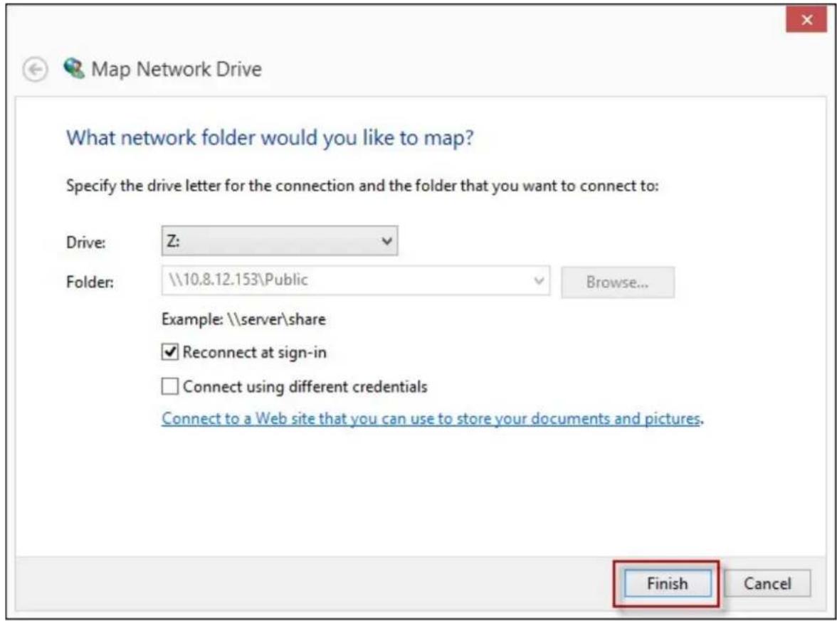 QNAP TS-419P II - Connect to the shared folders of the NAS by using the QNAP Qfinder: - 4