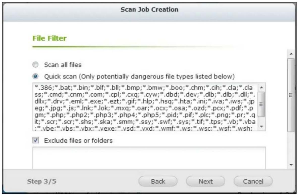 QNAP TS-419P II - Scan Jobs - 5