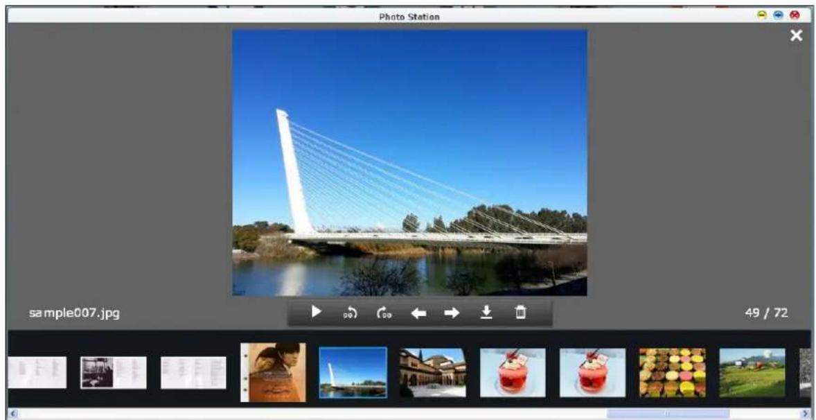 QNAP TS-419P II - Photo and video viewing mode - 1