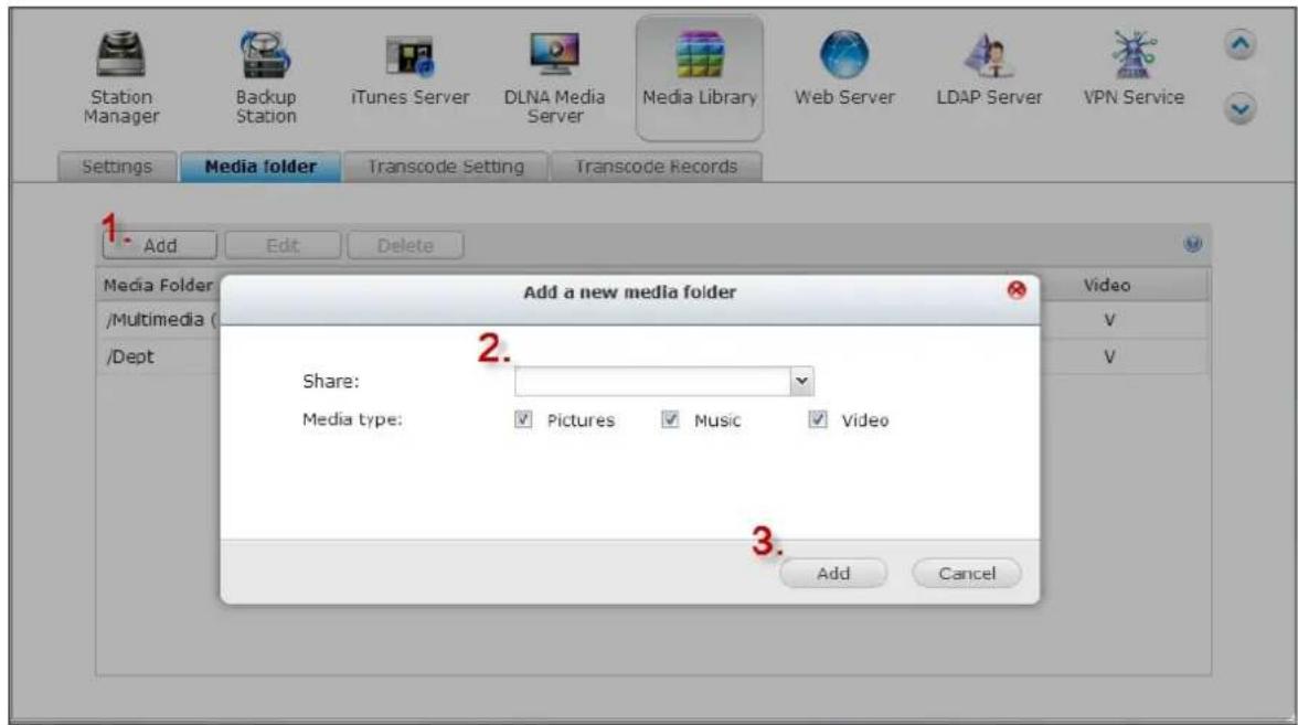 QNAP TS-419P II - Media Folder - 2