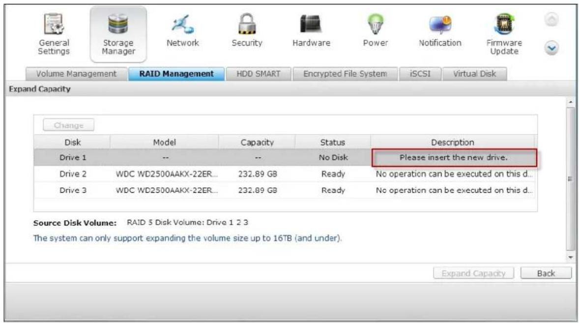 QNAP TS-419P II - Operation procedure - 5