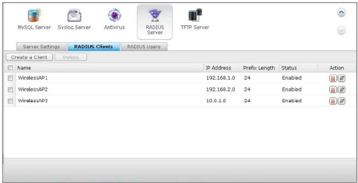 QNAP TS-419P II - RADIUS Server - 4