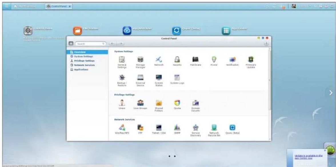 QNAP TS-419P II - Desktop Preference - 2