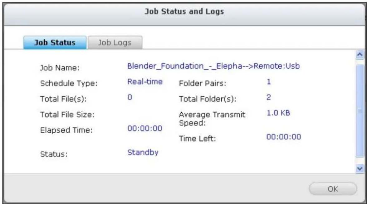 QNAP TS-419P II - Download replication job logs - 3