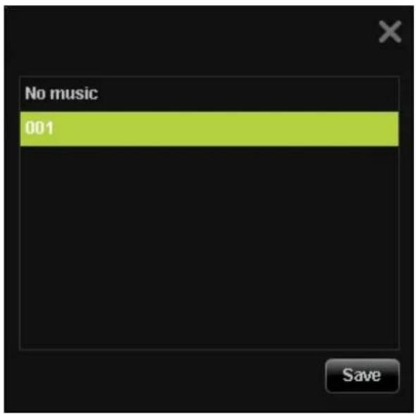 QNAP TS-419P II - Setting background music - 2