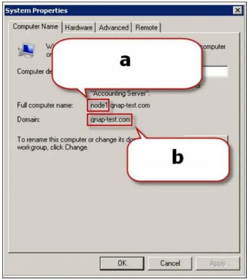 QNAP TS-419P II - Windows 2003 - 1