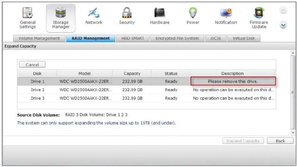QNAP TS-419P II - Operation procedure - 4