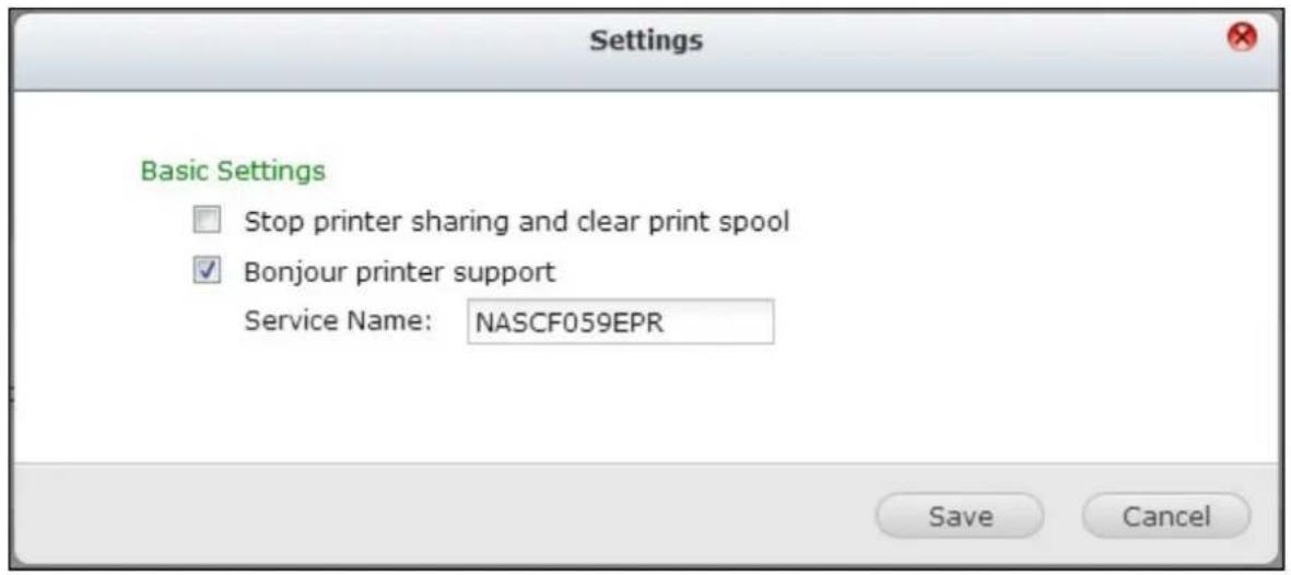 QNAP TS-419P II - Settings - 1