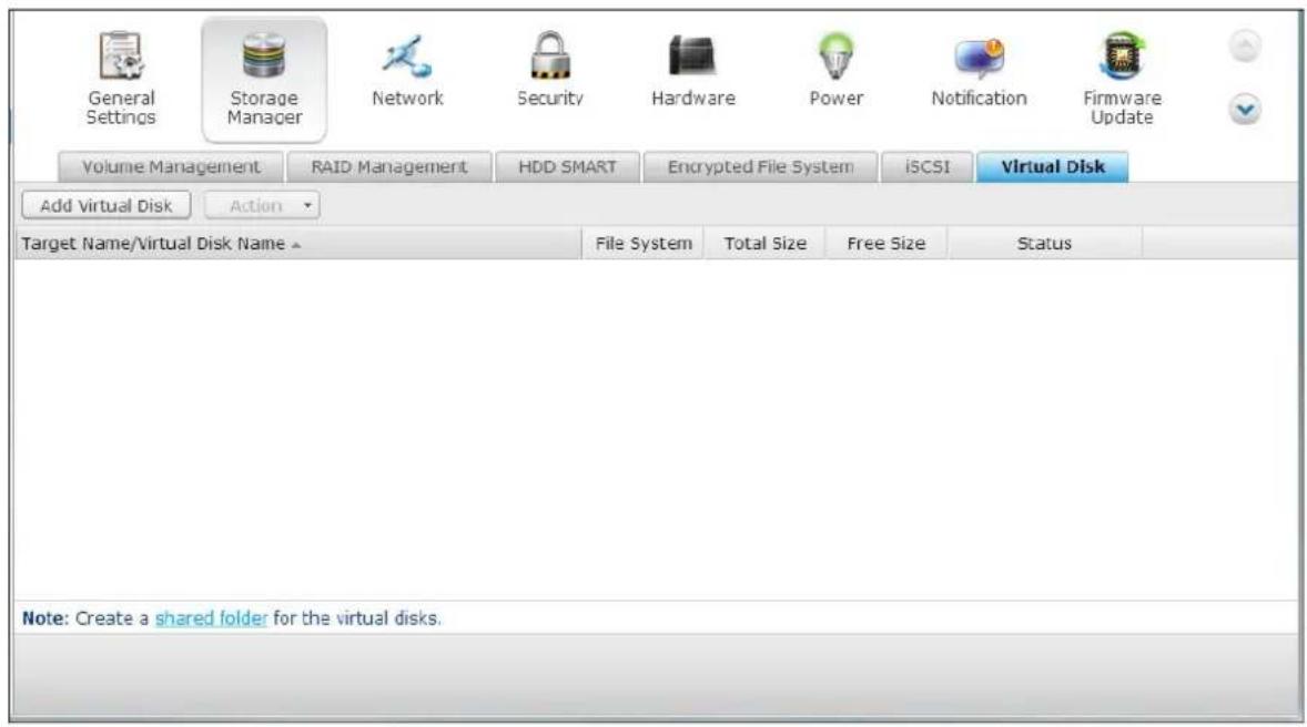 QNAP TS-419P II - Virtual Disk - 1