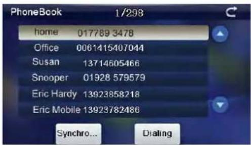 SNOOPER Truckmate Pro S2500 - Call History (3) - 3