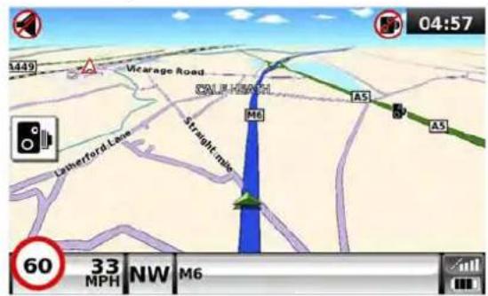 SNOOPER Truckmate Pro S2500 - a Alerts (Only applicable if you have subscribed to the AURA Camera Database) - 1
