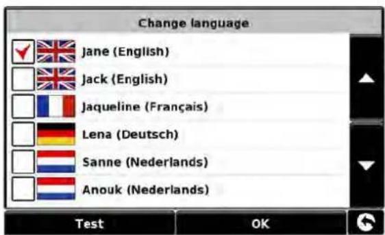 SNOOPER Truckmate Pro S2500 - Language - 2