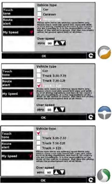 SNOOPER Truckmate Pro S2500 - Over speed - 2