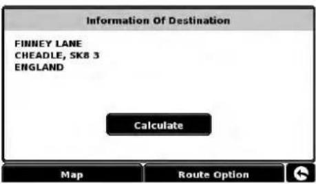SNOOPER Truckmate Pro S2500 - Advanced - Setting your Home or Office address using 'Save using current point' - 5