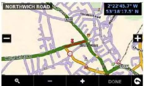SNOOPER Truckmate Pro S2500 - Creating a route. - 1
