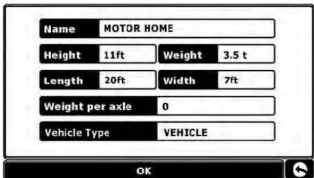 SNOOPER Truckmate Pro S2500 - Setting up vehicle perameters - 1