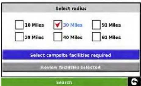 SNOOPER Truckmate Pro S2500 - Find around current position - 2