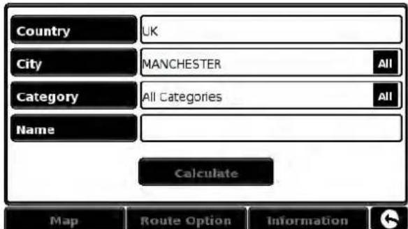 SNOOPER Truckmate Pro S2500 - Find by POI (points of interest) - 1