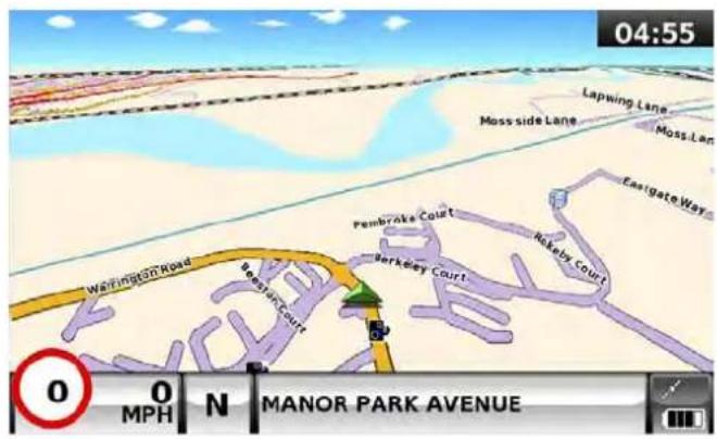 SNOOPER Truckmate Pro S2500 - Map Text Size - 2
