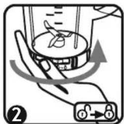 Bugatti Vela - How to assemble the blade unit (5): - 3