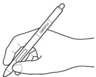 WACOM Bamboo Manga - HOLDING THE PEN - 2