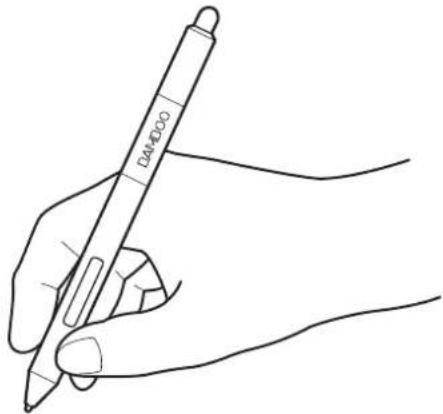 WACOM Bamboo Manga - USING THE PEN BUTTONS - 2