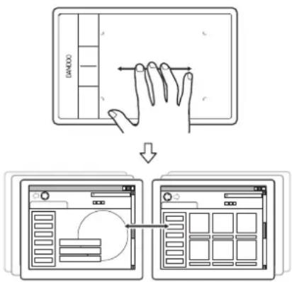 WACOM Bamboo Manga - THREE-FINGER GESTURES - 1