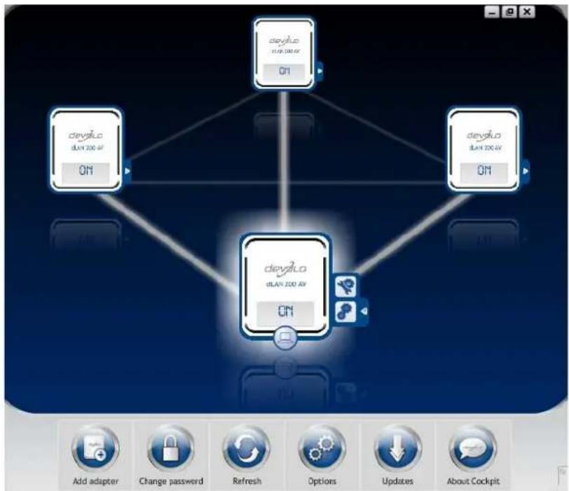 DEVOLO dLAN 200 AVplus - dLAN Cockpit - 1