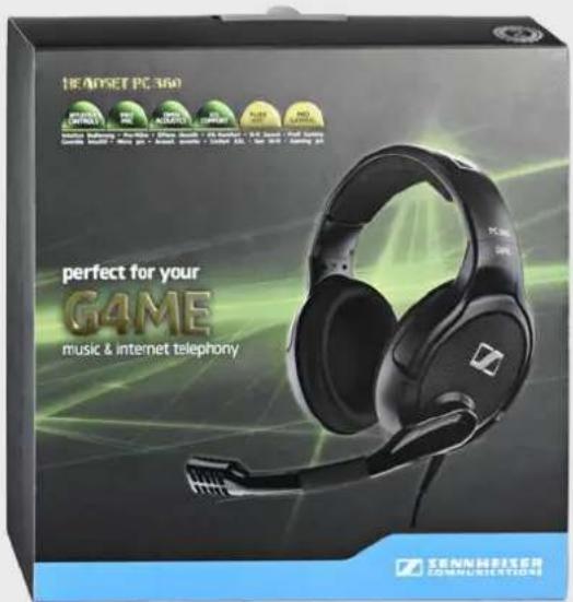 HEADSET PC 350 perfect for your GAME music & internet telephony