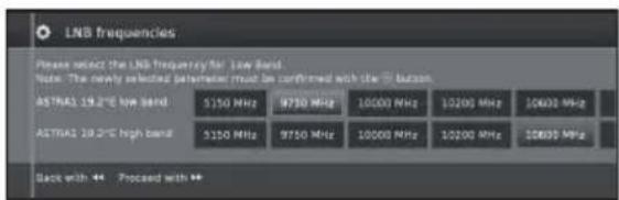 SHARP LC-50LE752 - Setting options for Single satellite - 3