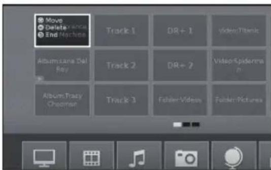 SHARP LC-50LE752 - Manage favourites - 1