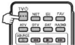 SHARP LC-50LE752 - - Switching on from standby - 1