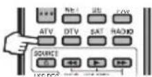 SHARP LC-50LE752 - Switching between digital, satellite and analogue broadcasts - 1