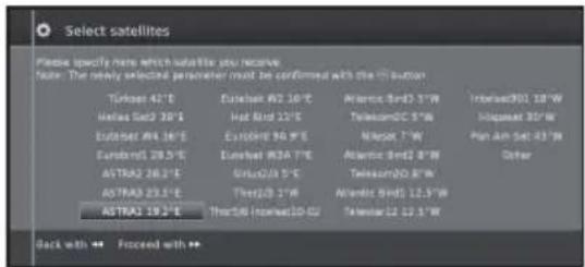 SHARP LC-50LE752 - Setting options for Single satellite - 1