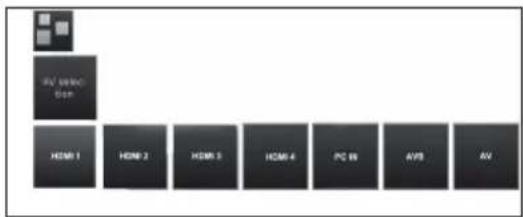 SHARP LC-50LE752 - Selecting an external video source - 1