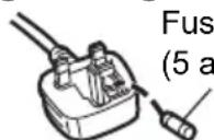 PANASONIC SC-HTB550 - How to replace the fuse - 3