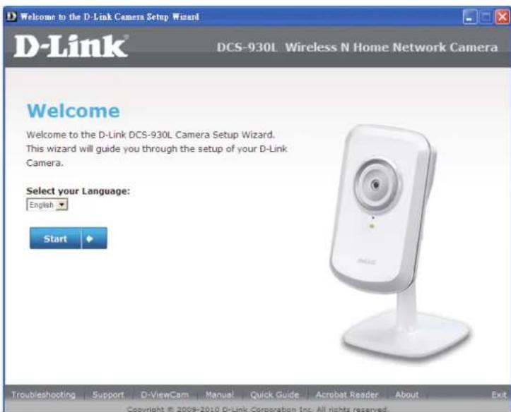 D-LINK DCS-930L - Camera Installation Wizard - 1