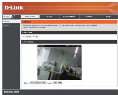 D-LINK DCS-930L - Live Video - 1