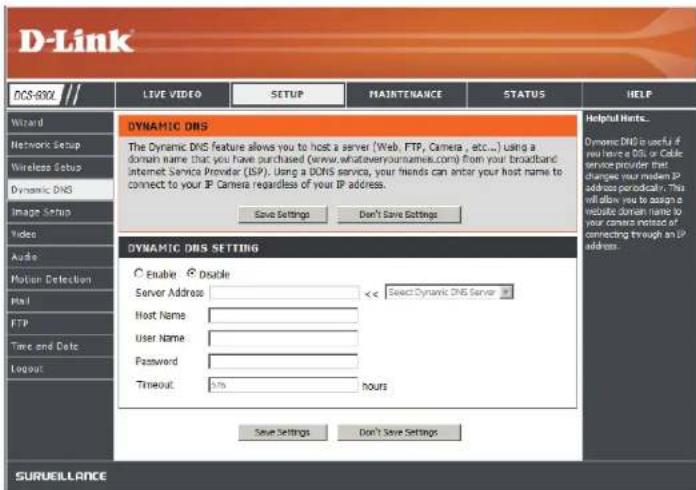 D-LINK DCS-930L - DDNS - 1