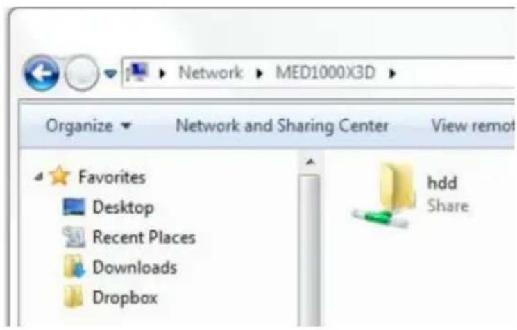 Mede8er MED1000X3D - SAMBA NAS SECURITY - 1