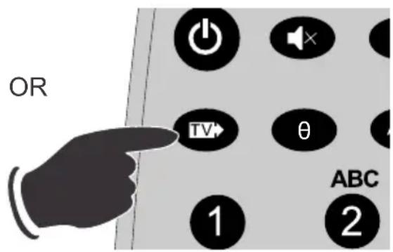 Mede8er MED1000X3D - TV SYS Toggle Procedure - 2