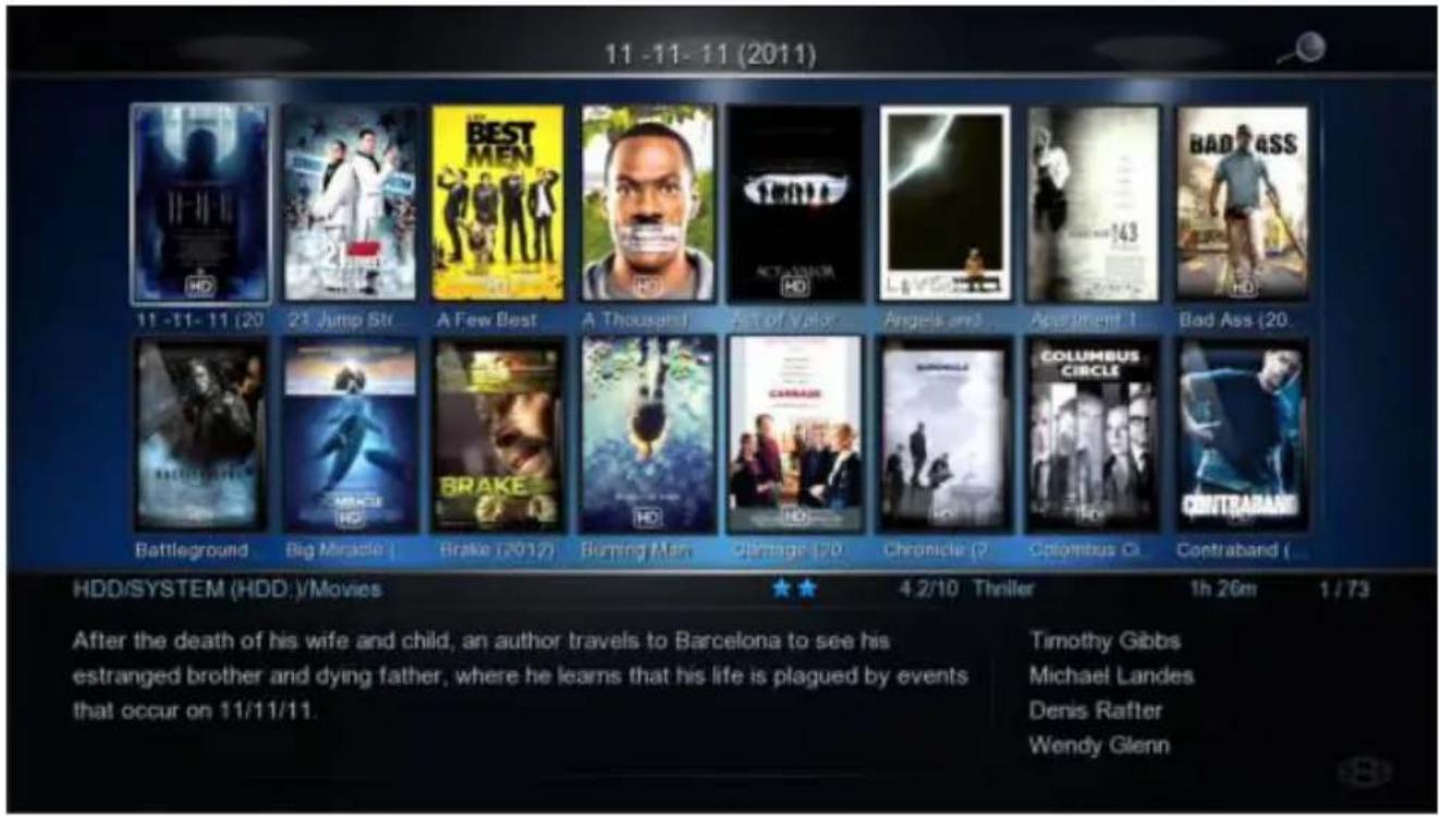 Mede8er MED1000X3D - Plot - Genre - Star Rating - Actors - Runtime - 1